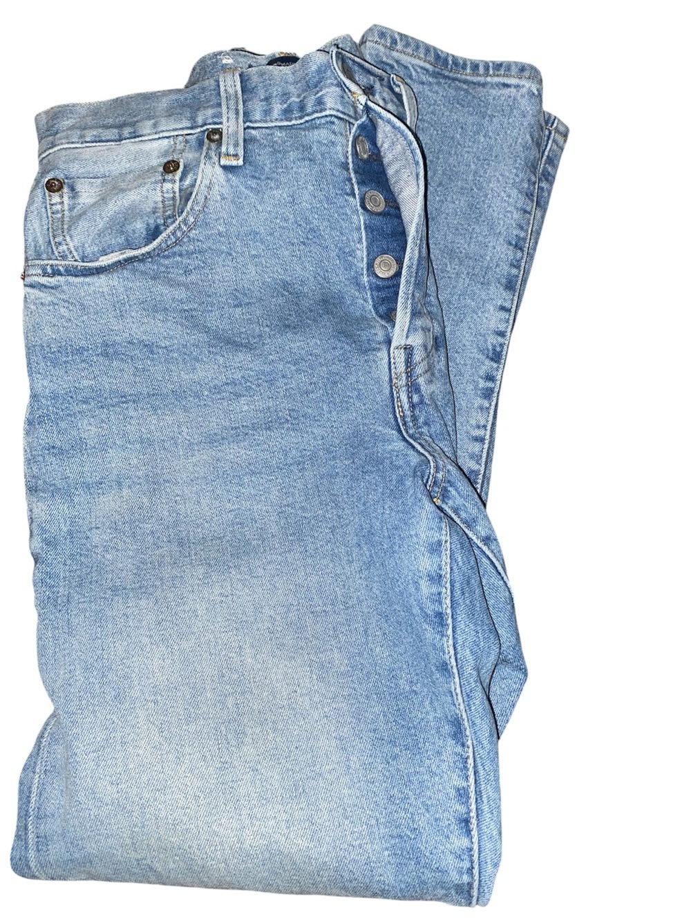 Levi's 501 Women's Skinny Jeans in Light Blue Wash